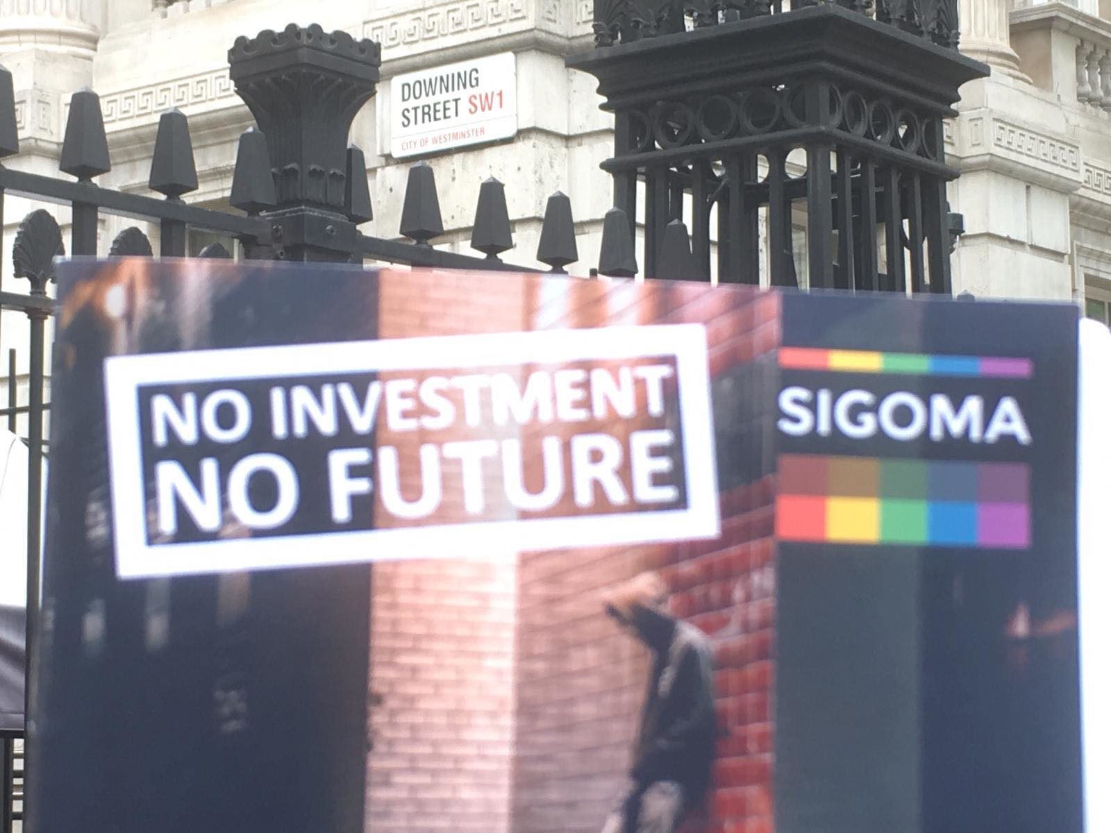 No investment no future leaflet